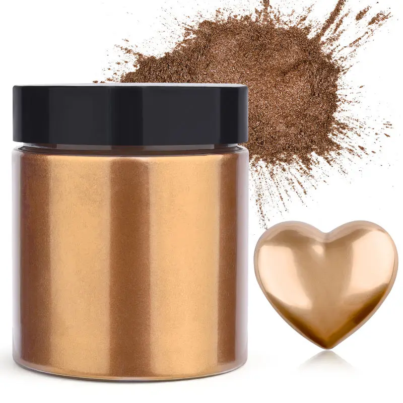 Glitter Powder Resin - 50g/Fles Metallic Glitter Poeder Goud Zilver