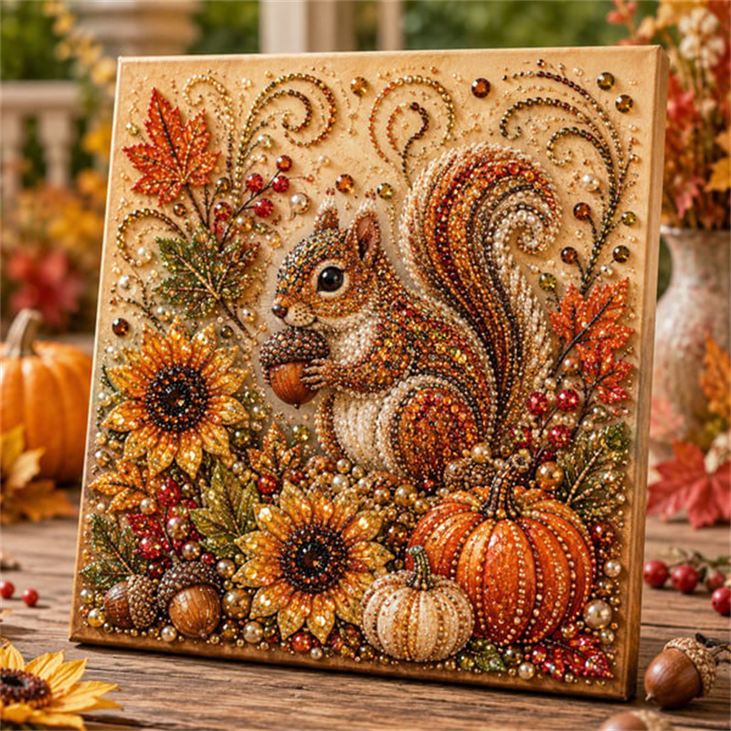 Resin Art Kit For Beginners - Herfst Diamant Parel Schilderkit Herfst Parel