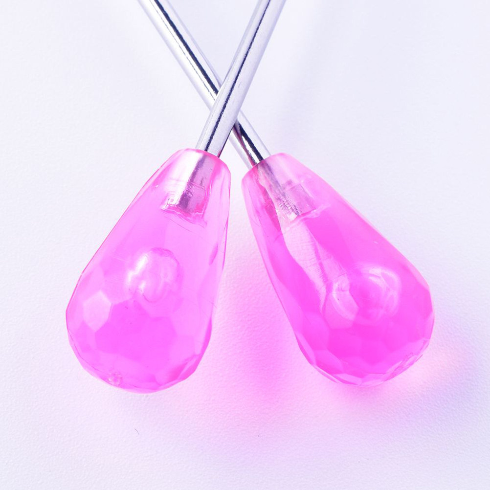 Glitter Powder Resin - 2 stuks roerstaafje pigment menglepel roestvrij