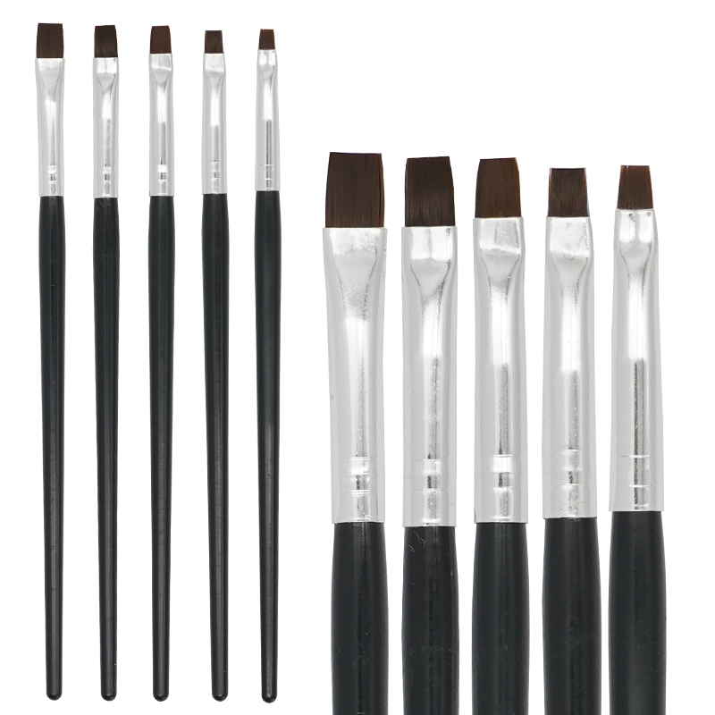 Resin Art Pen - 5pcs Tandheelkundige Hars Borstel Pen Porselein