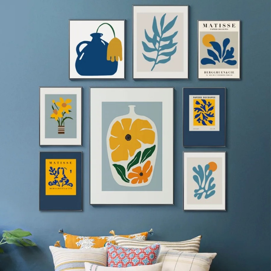 Resin Art With Flowers - Henri Matisse Picasso Posters Prints Bloemenmarkt