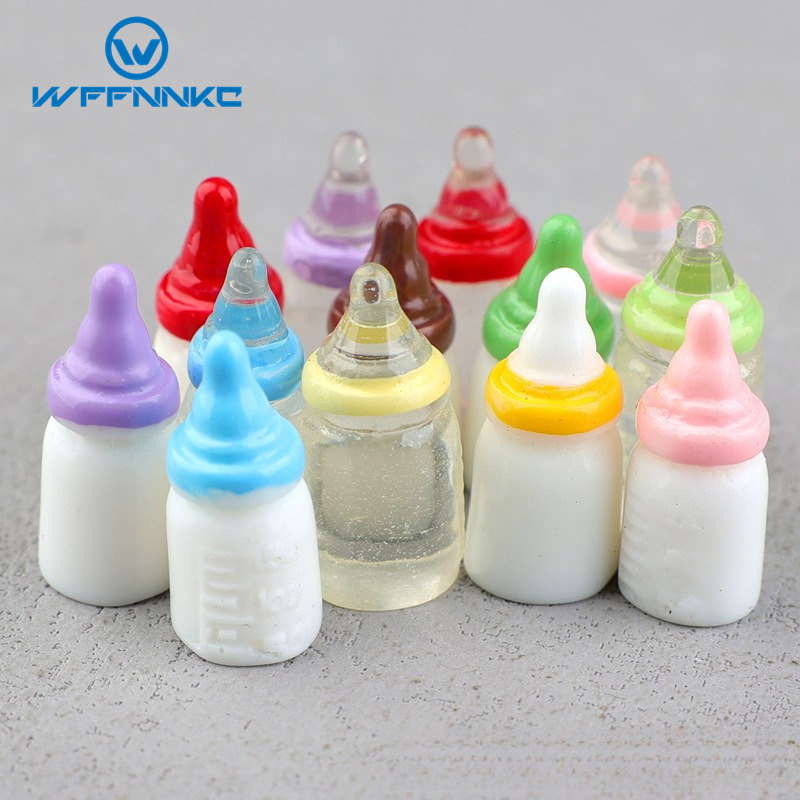 Resin Art Earrings Material - Wffnnkc 10 Stuks Cartoon Simulatie Fles