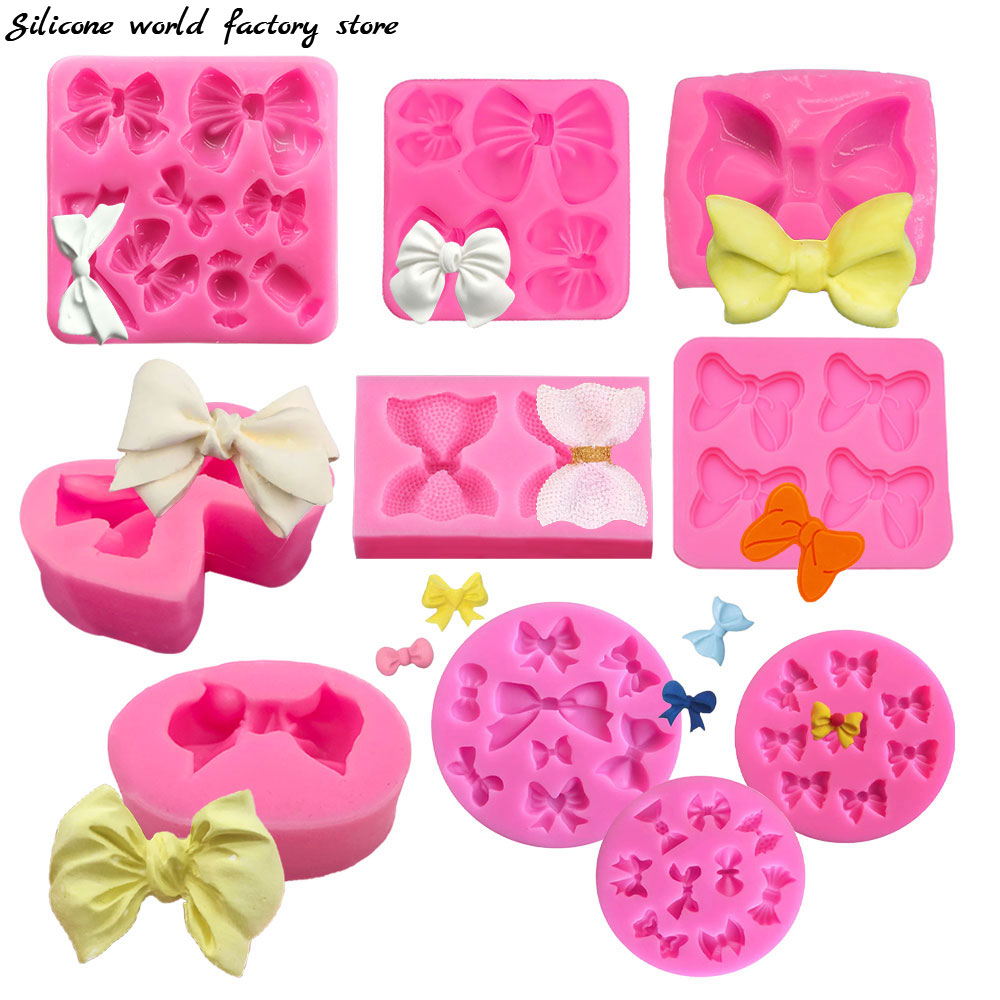 Resin Art World - Silicone World Bowknot Cake Siliconen Mal