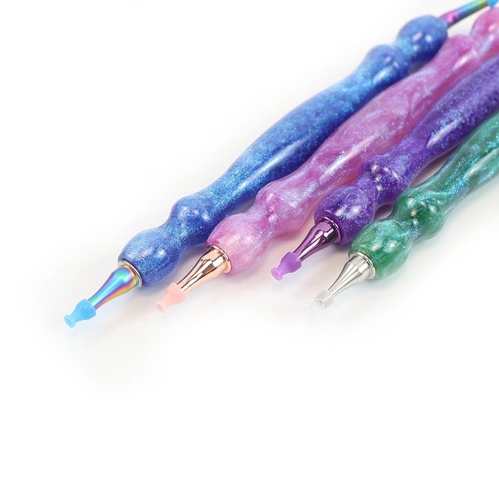 Resin Art Pen - 10 stuks Diamant Schilderen Penpunten Zonder
