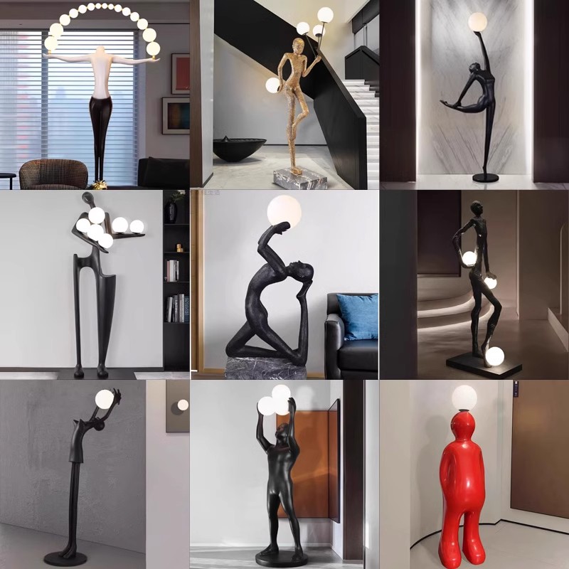 Resin Art Floor - Woonkamer Vloerlamp Ambachten Hotel Verkoopkantoor Tentoonstellingshal