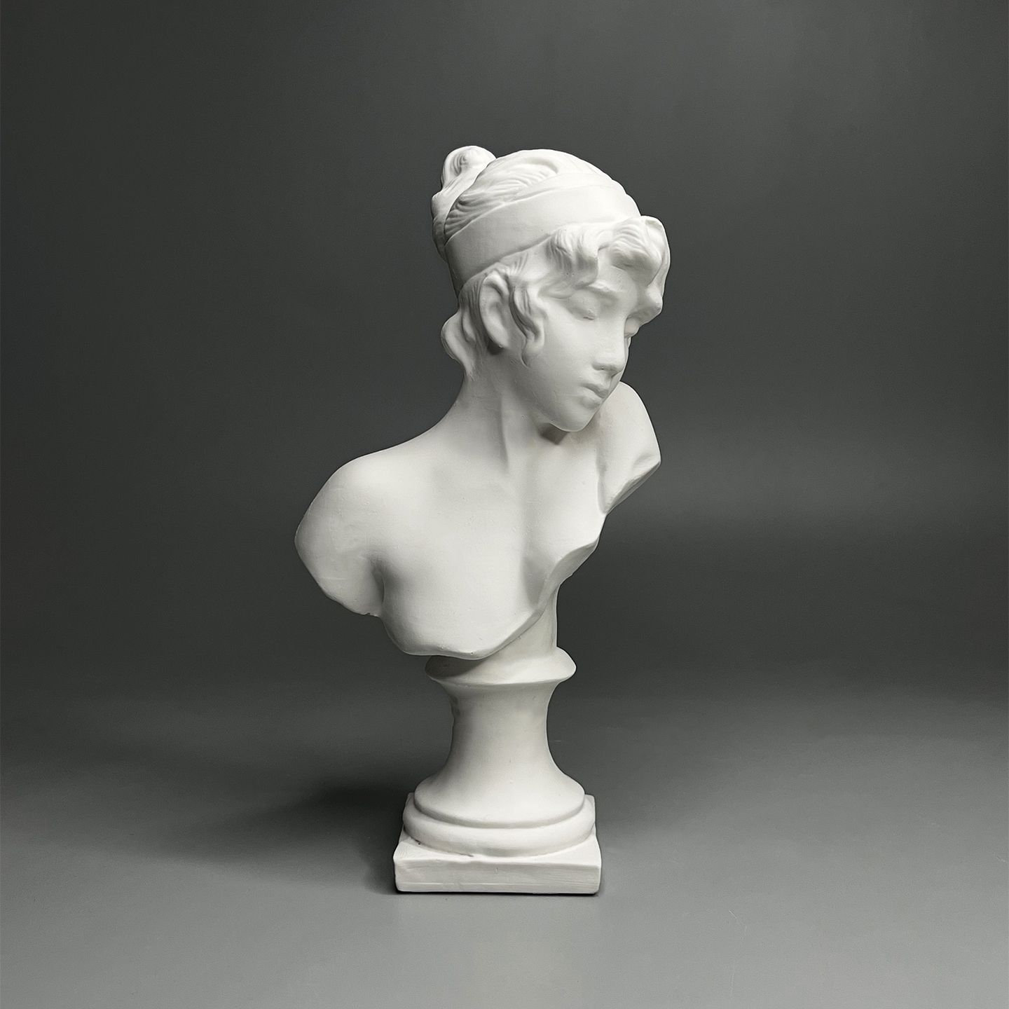 Resin Art Aesthetic - Griekse Sappho buste standbeeld hars gips