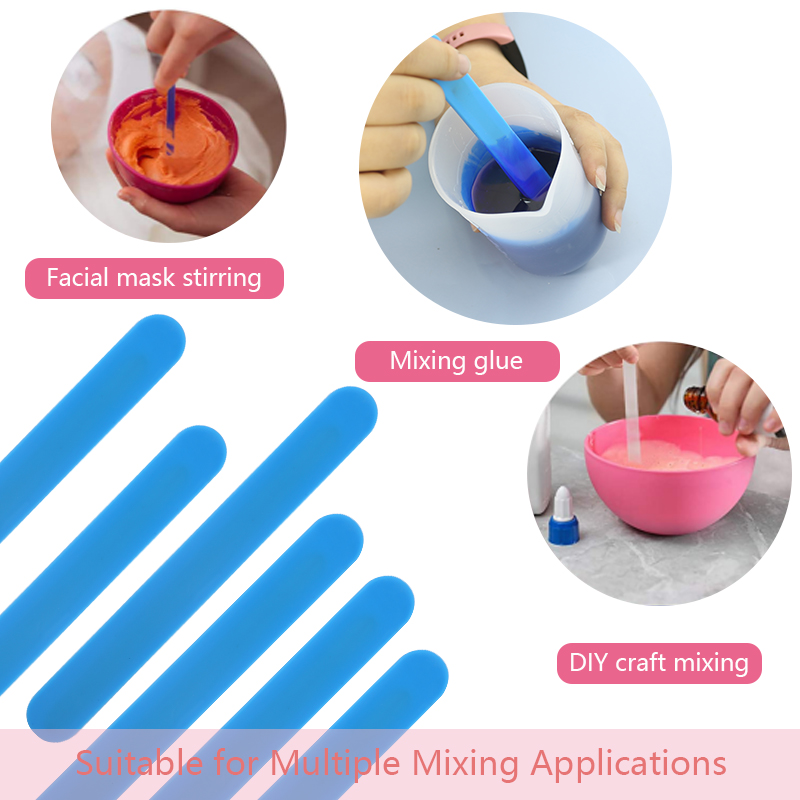 Siliconen Roerstokjes Herbruik - Glitter Powder Resin recensie en prijs