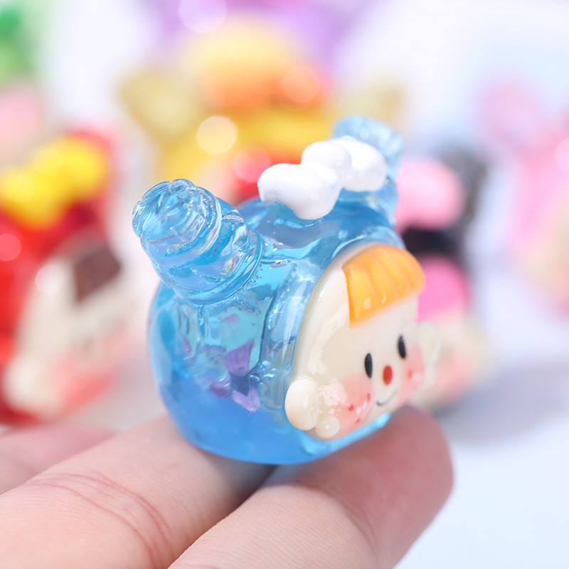 4 Stuks Transparante Pop Hoofd - Resin Art Earrings Material recensie en prijs