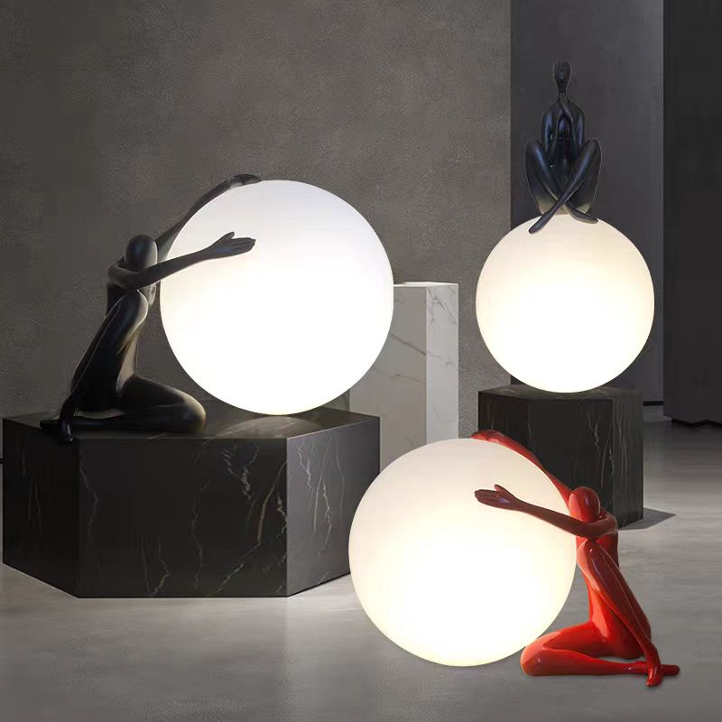 Nordic Art Vloerlamp Abstract  - Resin Art Floor recensie en prijs