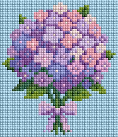 Minigem ®   Paarse hortensia 5 - Resin Art Kit For Beginners recensie en prijs