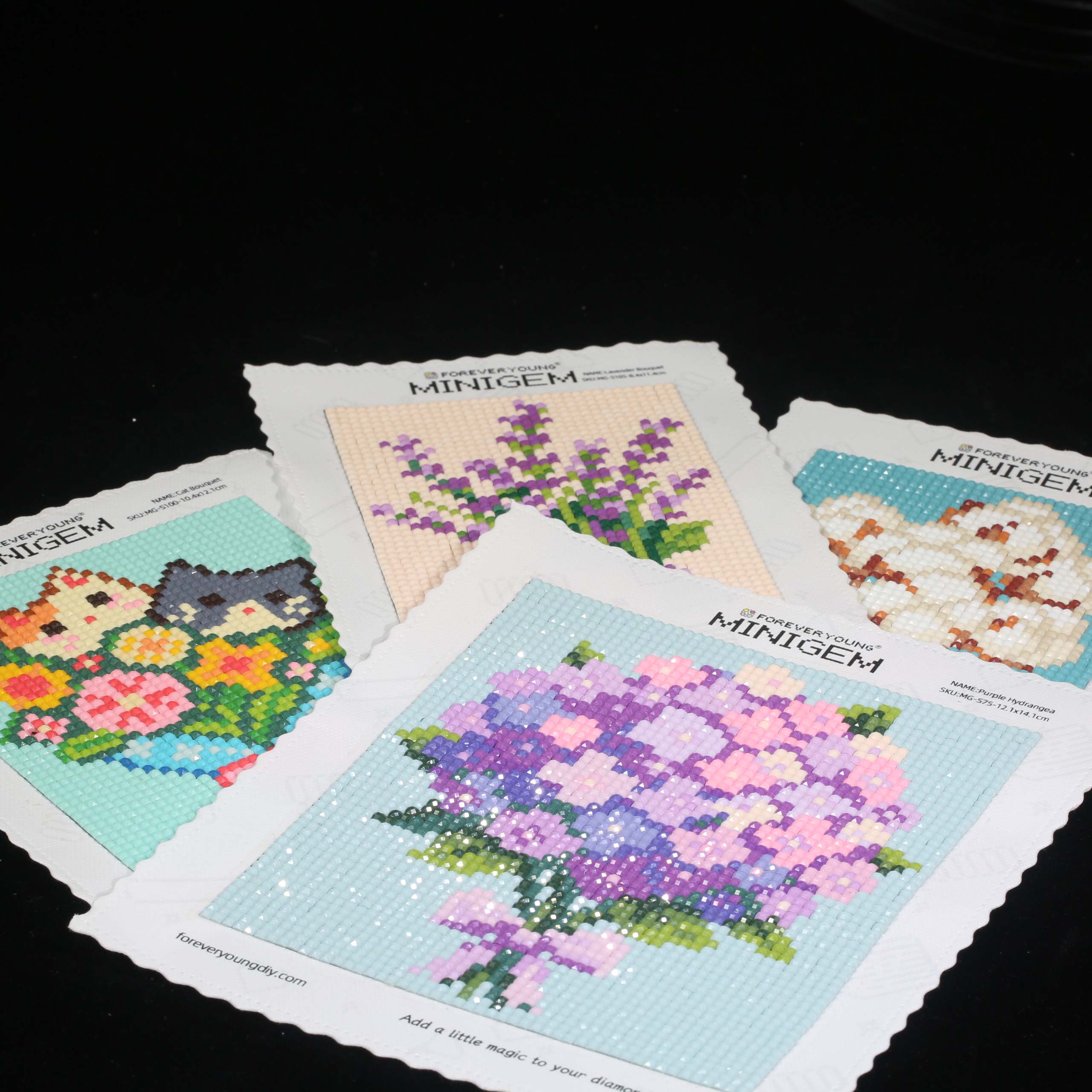 Minigem ®   Paarse hortensia 5 - Resin Art Kit For Beginners recensie en prijs