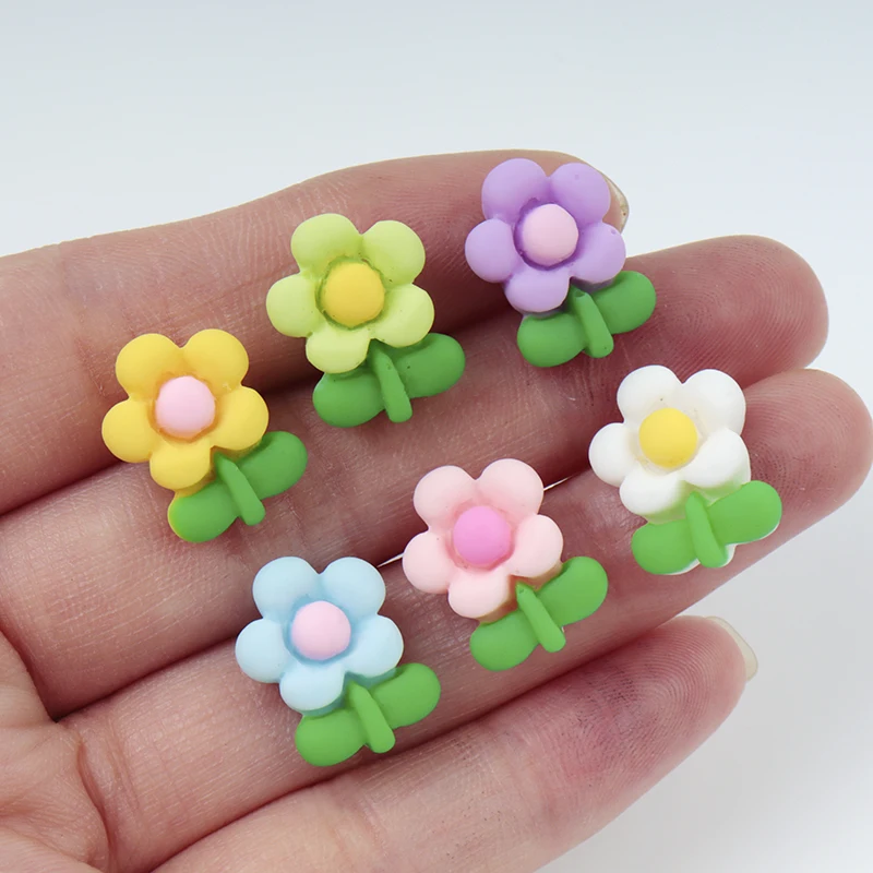 20/100 Stuks Mini Bloemen DIY  - Resin Art Earrings Material recensie en prijs