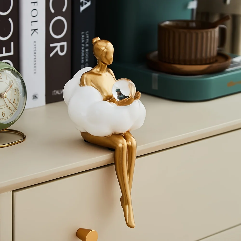 Cloud Girl Sculptuur Abstract  - Resin Art Aesthetic recensie en prijs