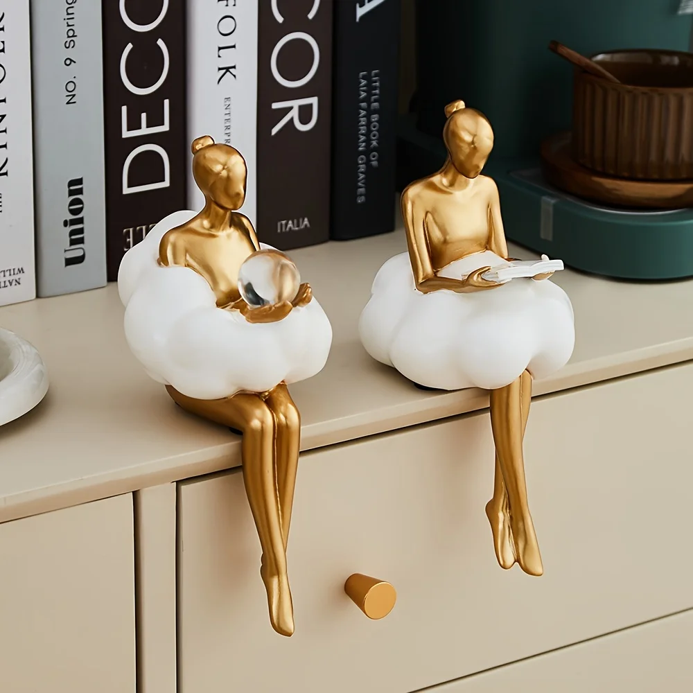 Cloud Girl Sculptuur Abstract  - Resin Art Aesthetic recensie en prijs