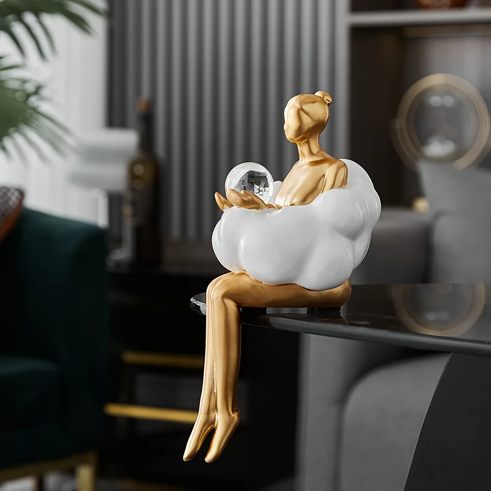 Cloud Girl Sculptuur Abstract  - Resin Art Aesthetic recensie en prijs