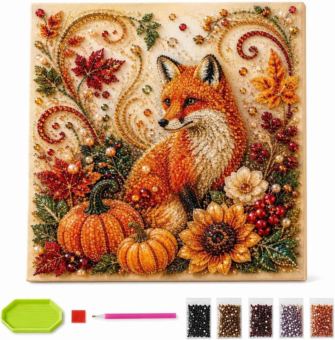 Herfst Diamant Parel Schilderk - Resin Art Kit For Beginners recensie en prijs