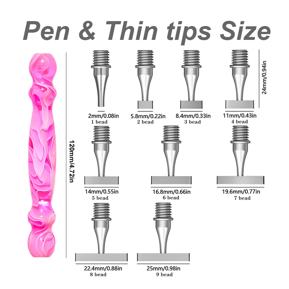 5D DIY harsdiamant schilderpen - Resin Art Pen recensie en prijs