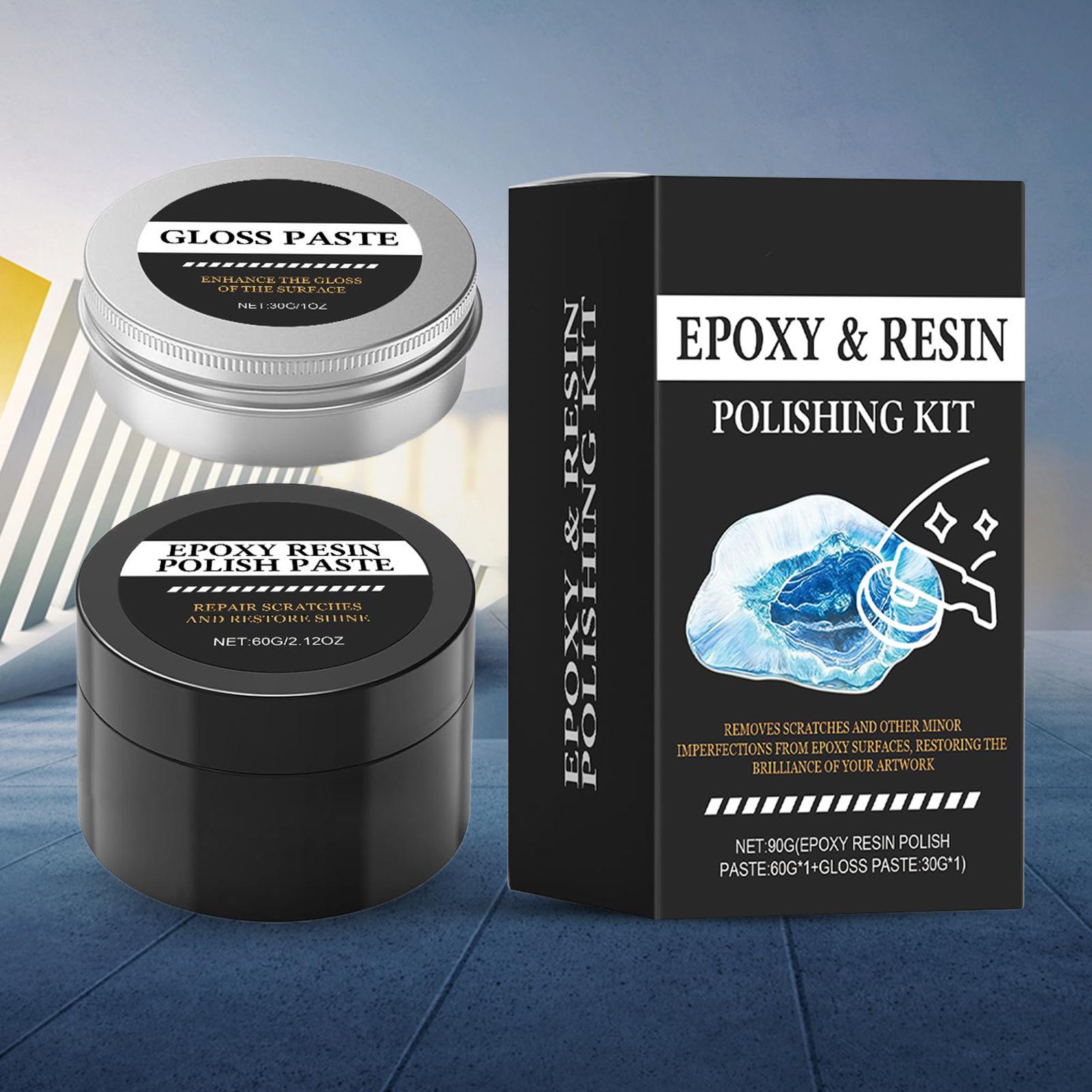 Epoxyhars hoogglans polijstpas - Resin Art Kit For Beginners recensie en prijs
