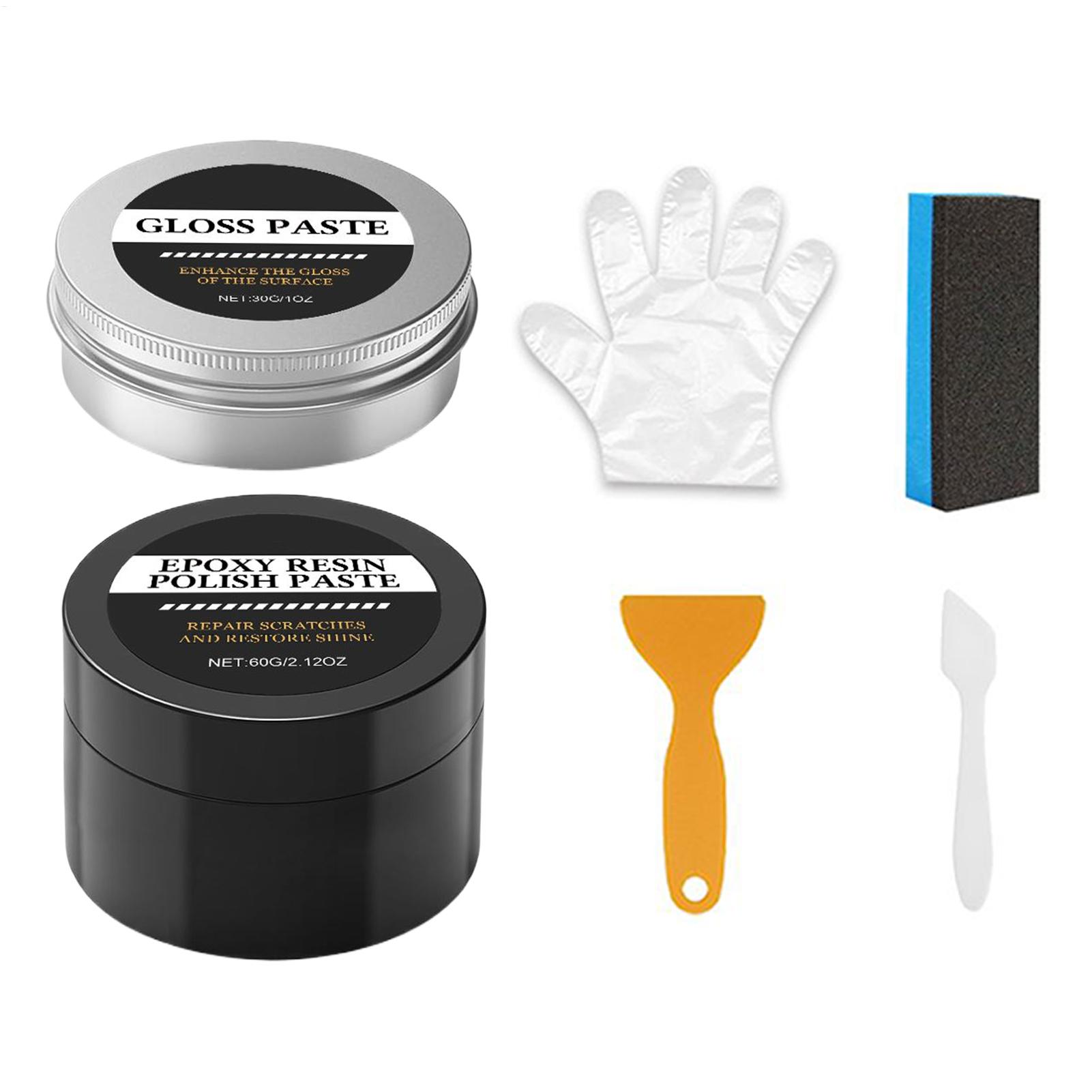 Epoxyhars hoogglans polijstpas - Resin Art Kit For Beginners recensie en prijs