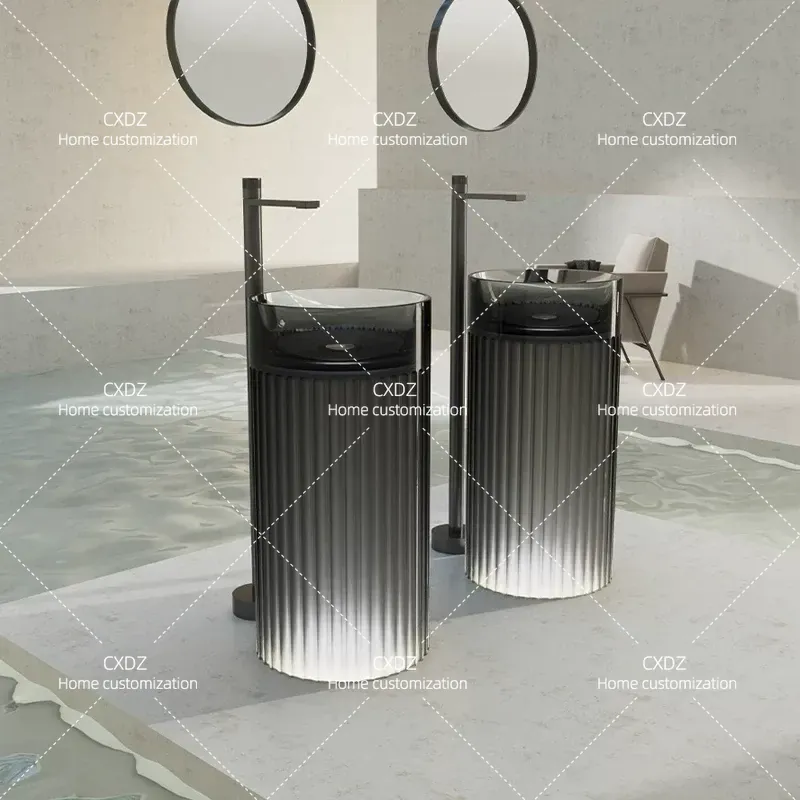 Geïntegreerde badkamerwastafel - Resin Art Floor recensie en prijs