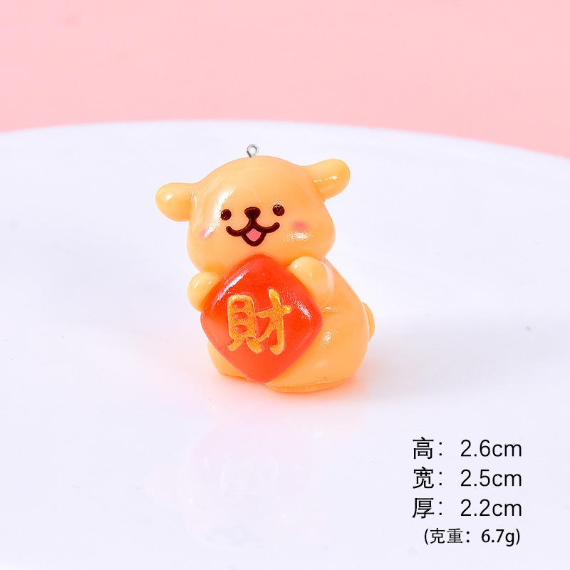 5 stuks cartoon hond hars bede - Resin Art Earrings Material recensie en prijs