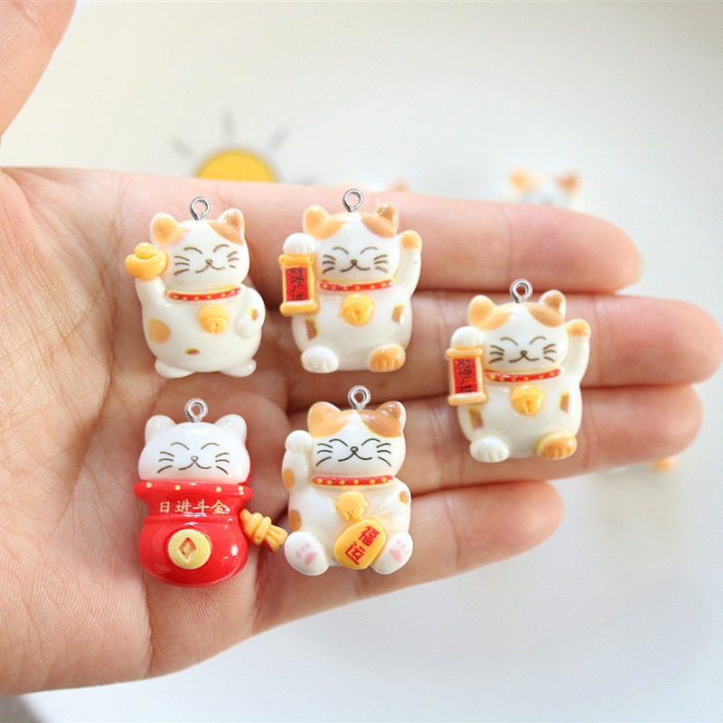 10 stuks schattige glanzende k - Resin Art Earrings Material recensie en prijs