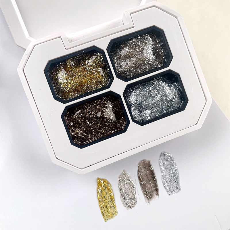 4 Kleuren Pat Painting Gel Nag - Resin Art Gel recensie en prijs