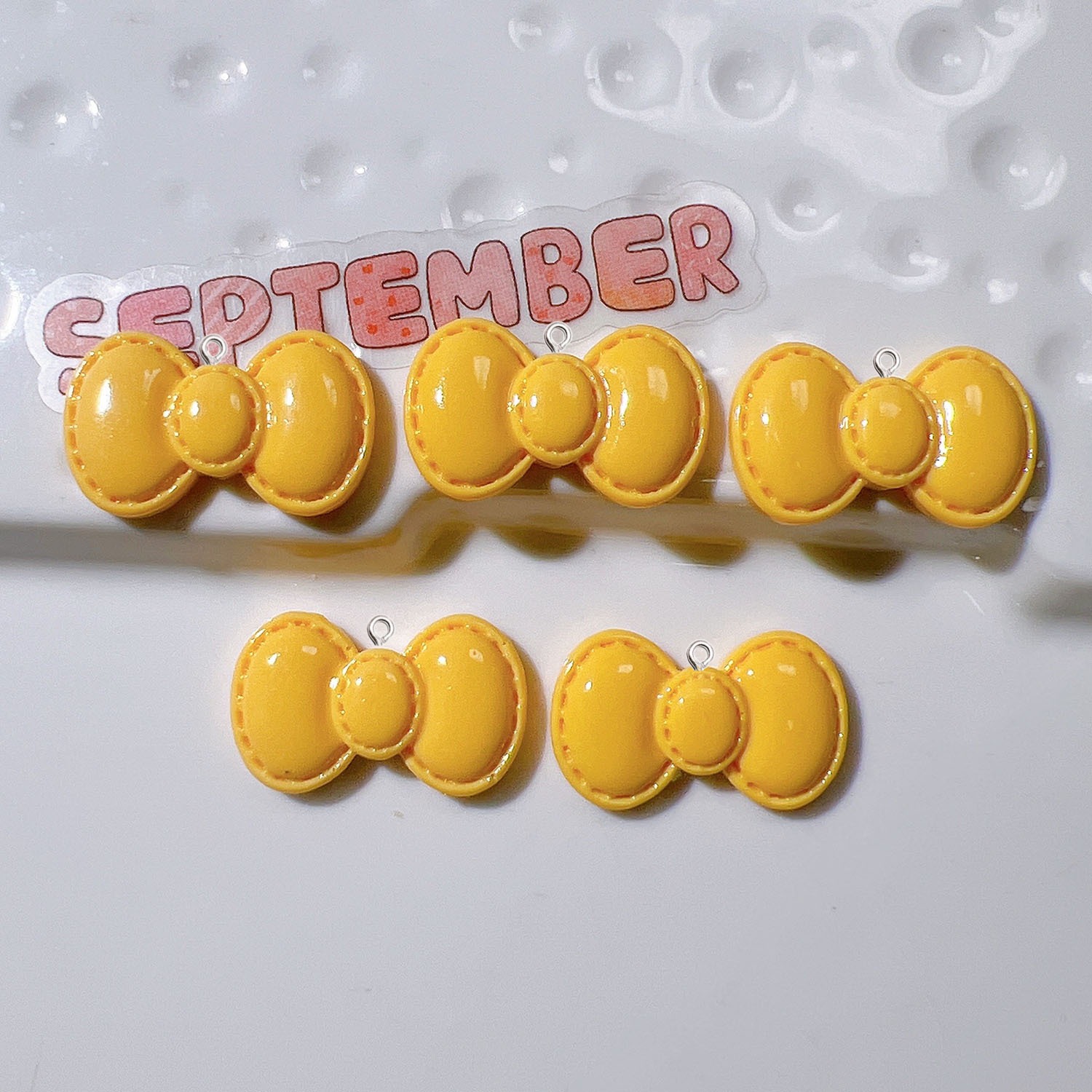 10 stuks leuke cartoon strik h - Resin Art Earrings Material recensie en prijs