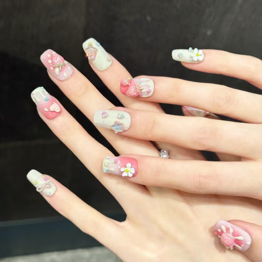 10 stuks vierkante handgemaakt - Resin Art Flower recensie en prijs