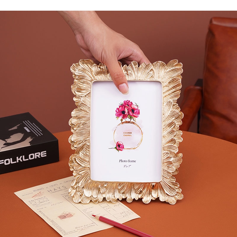 Gouden/zilveren blad fotolijst - Resin Art Aesthetic recensie en prijs