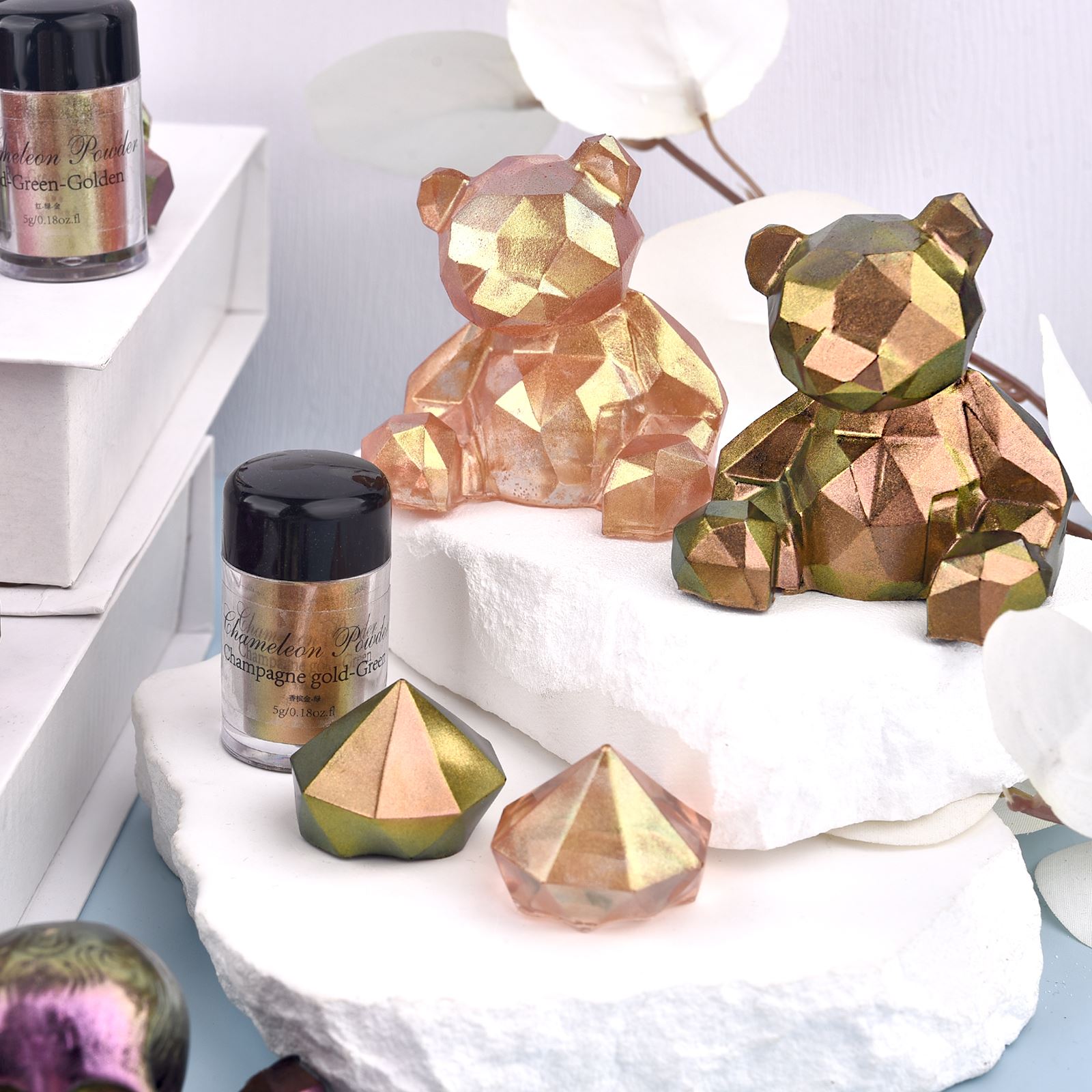Spiegel Kameleon Hars Pigment  - Glitter Powder Resin recensie en prijs