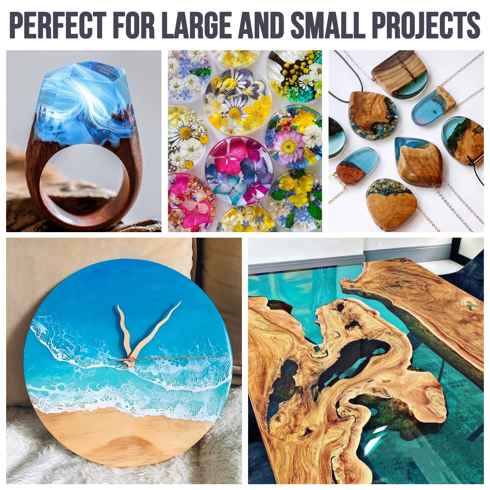 Epoxyharssets, knutselset voor - Resin Art Kit For Beginners recensie en prijs