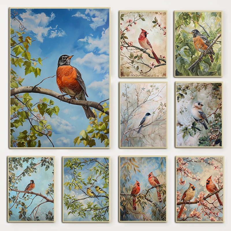 Vintage neutrale boerderij vog - Resin Art With Flowers recensie en prijs