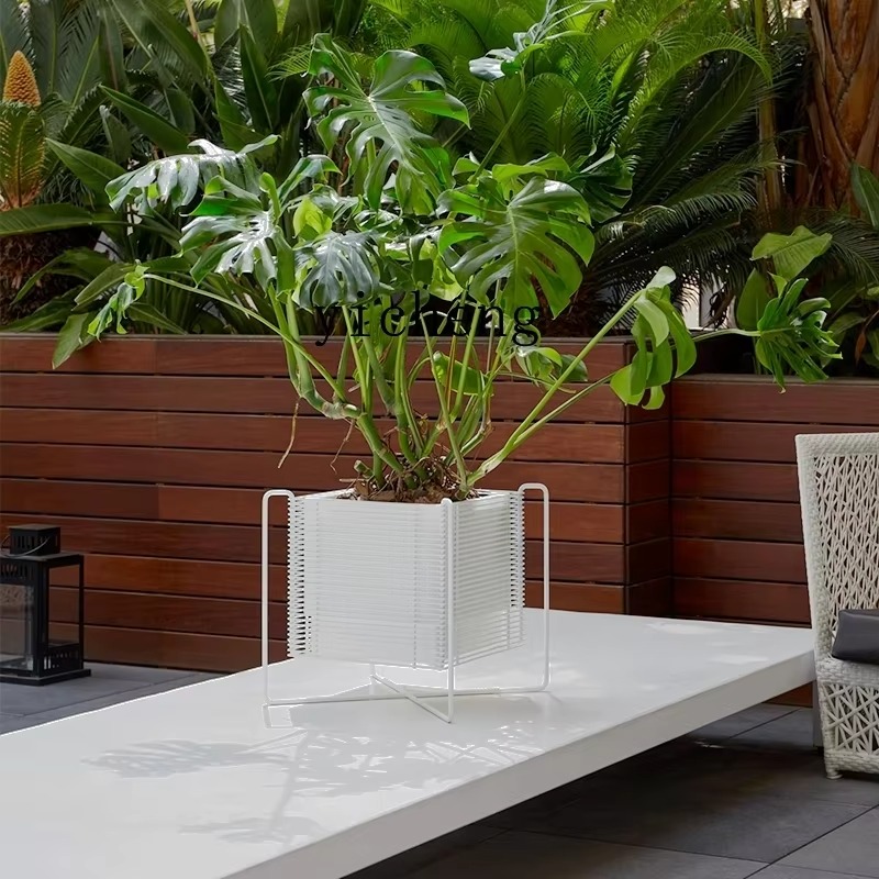BJ-4 Iron Art Vloerstaande Blo - Resin Art Floor recensie en prijs