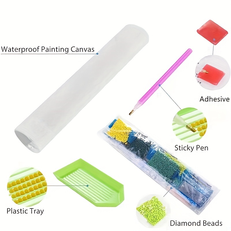 Bloemenpatroon DIY Diamant Sch - Resin Art With Flowers recensie en prijs