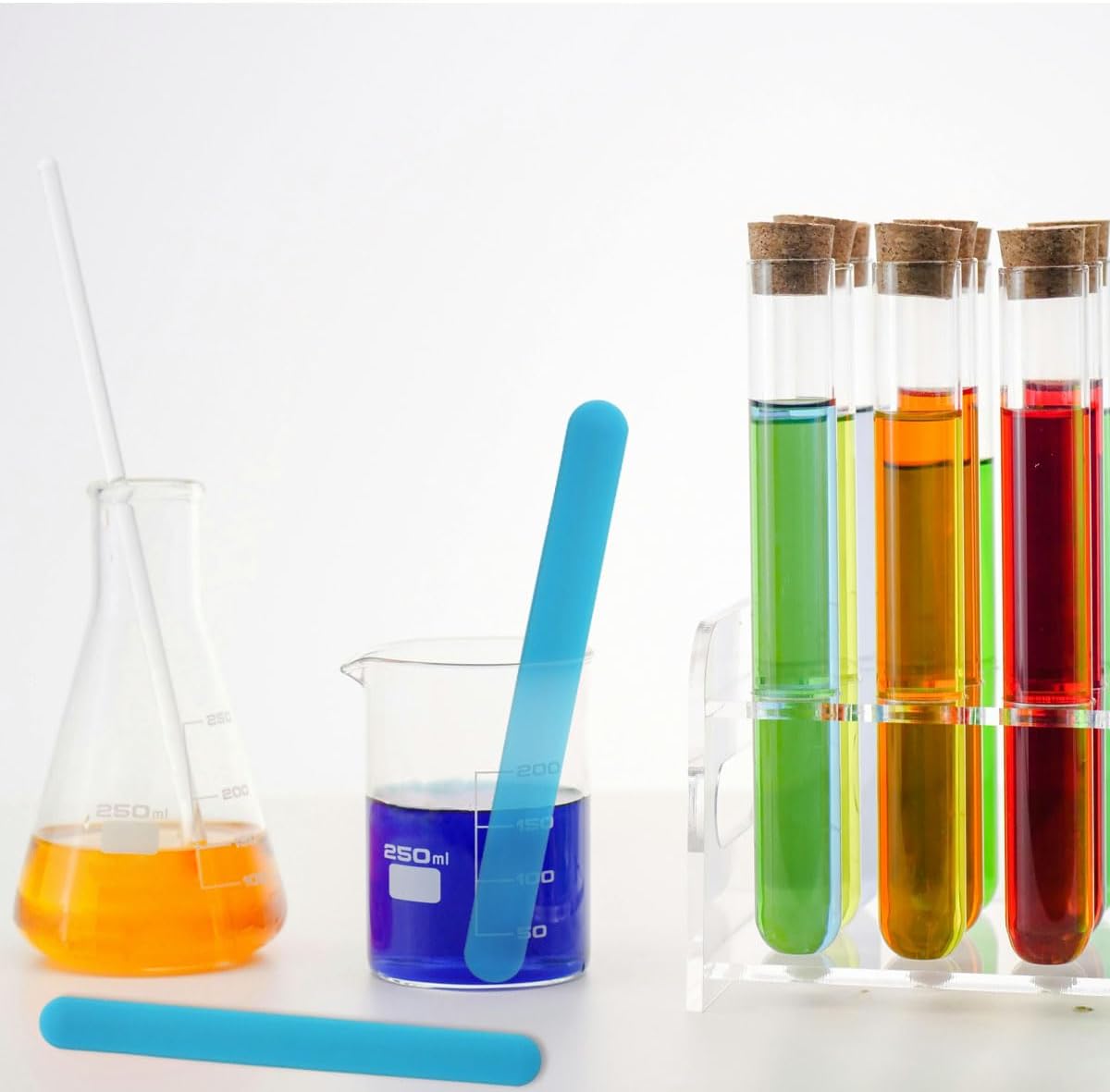 4 stuks siliconen roerstaafjes - Glitter Powder Resin recensie en prijs