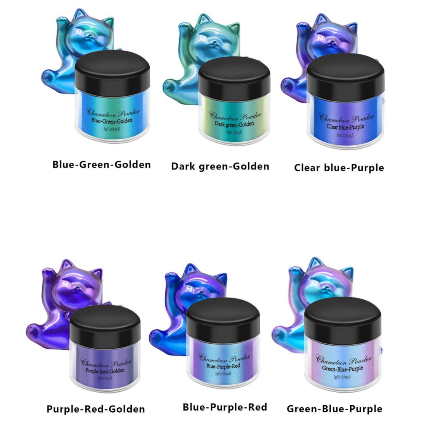 3G/Fles Magische Spiegel Poede - Glitter Powder Resin recensie en prijs