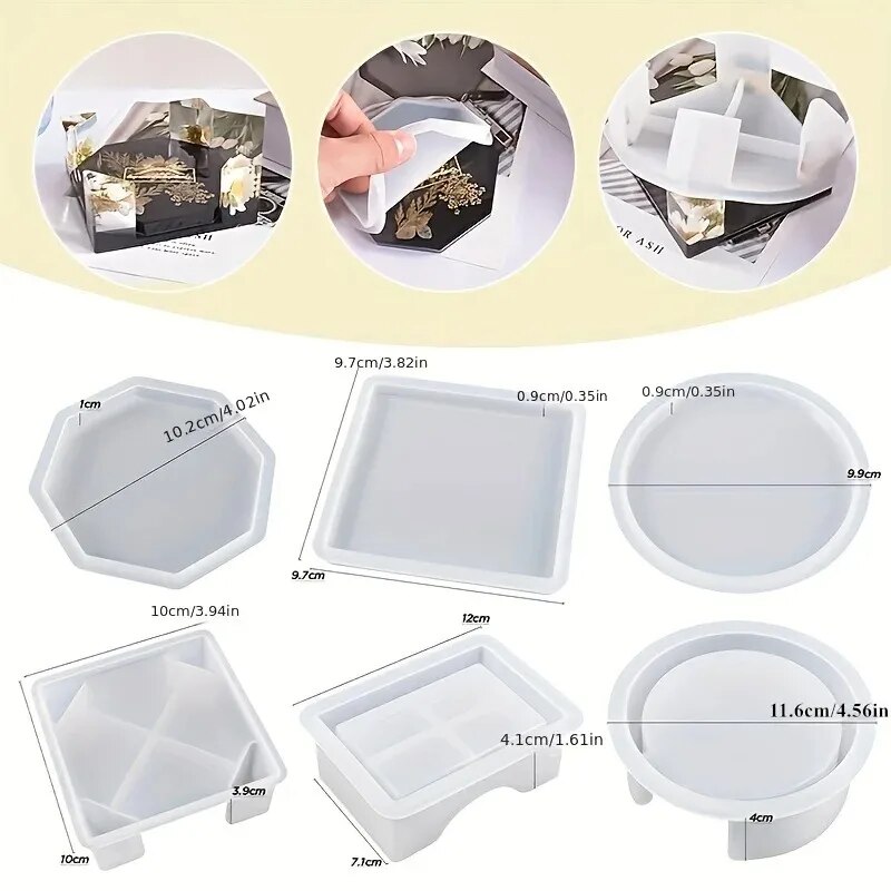 Coaster hars mallen set inclus - Resin Art Kit For Beginners recensie en prijs