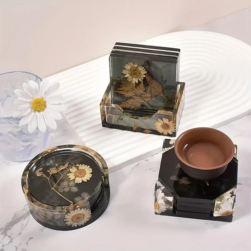 Coaster hars mallen set inclus - Resin Art Kit For Beginners recensie en prijs