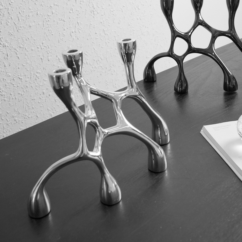 Zilveren onregelmatige harskun - Resin Art Aesthetic recensie en prijs