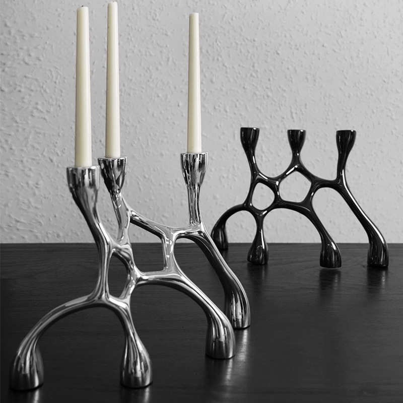 Zilveren onregelmatige harskun - Resin Art Aesthetic recensie en prijs