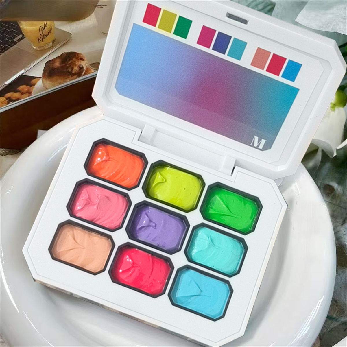 1pc 9-kleuren Effen Nagellak P - Resin Art Gel recensie en prijs