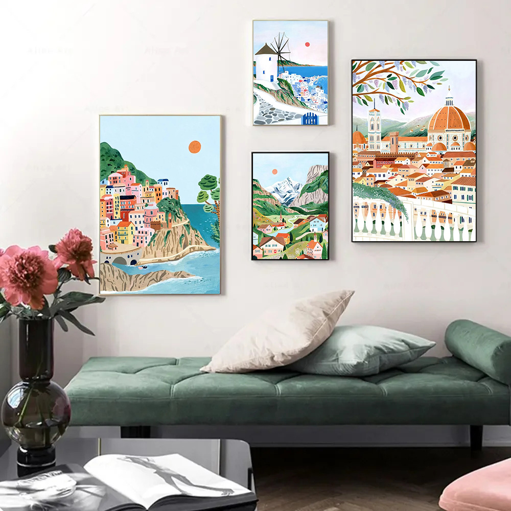 World Travel City Poster Lands - Resin Art World recensie en prijs
