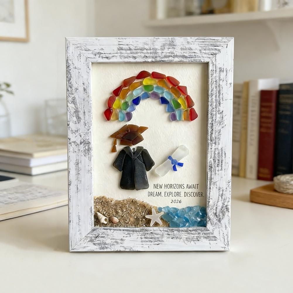 Gebalanceerd zeeglas arrangeme - Resin Art Class recensie en prijs