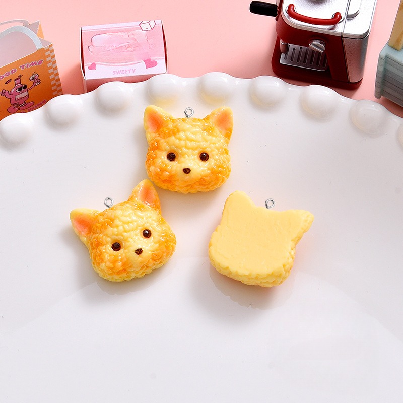 10 Stuks Cartoon Koekjes Hond  - Resin Art Earrings Material recensie en prijs