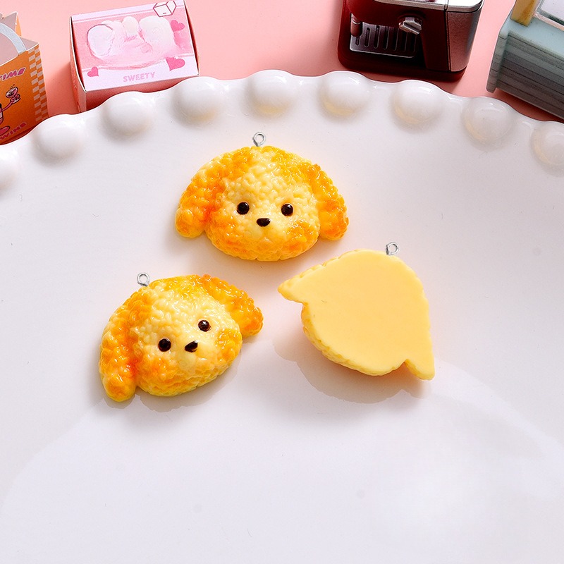 10 Stuks Cartoon Koekjes Hond  - Resin Art Earrings Material recensie en prijs